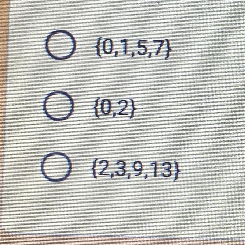 Identify the Input values: (0,2), (1,3), (5,9), (7,13) *-example-1