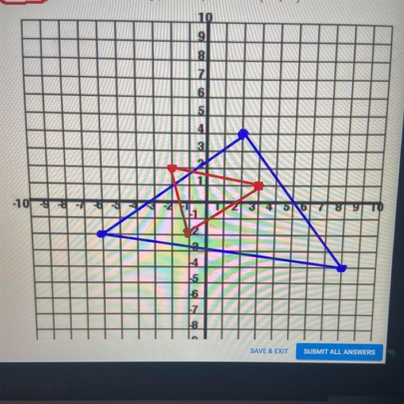 ^LMN with L(-6, -2), M(2, 4), and N(8, -4), and ^PQR with P(3, 1), Q(-1, -2), and-example-1