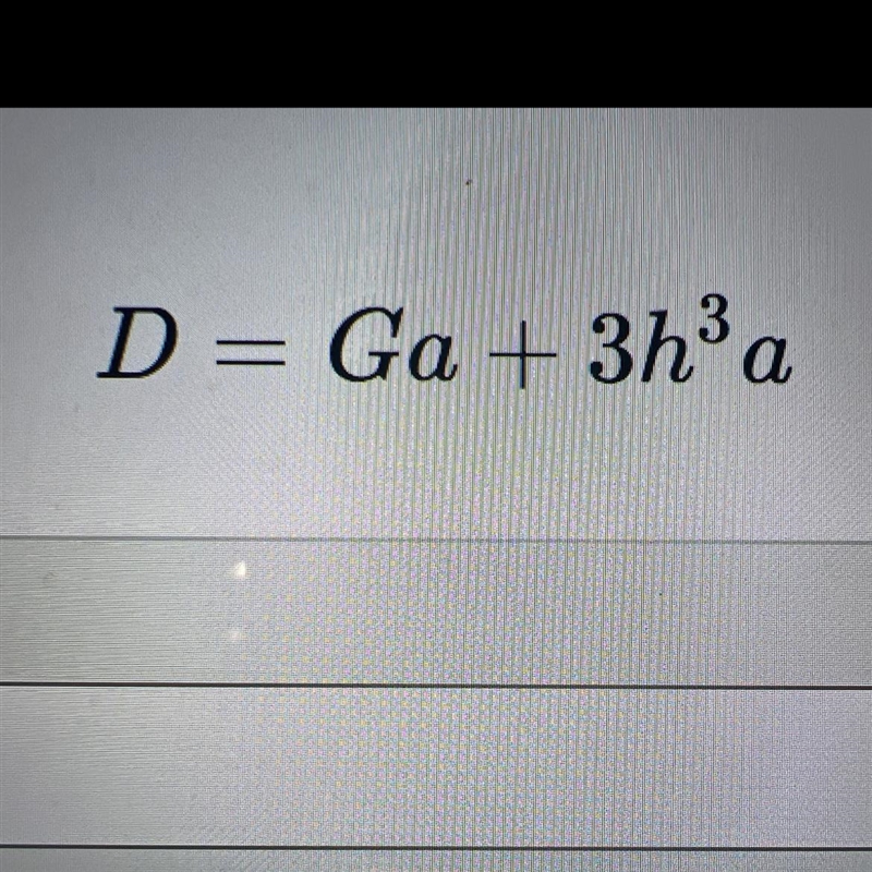 Solve the following equation for a. Be sure to take into account whether a letter-example-1