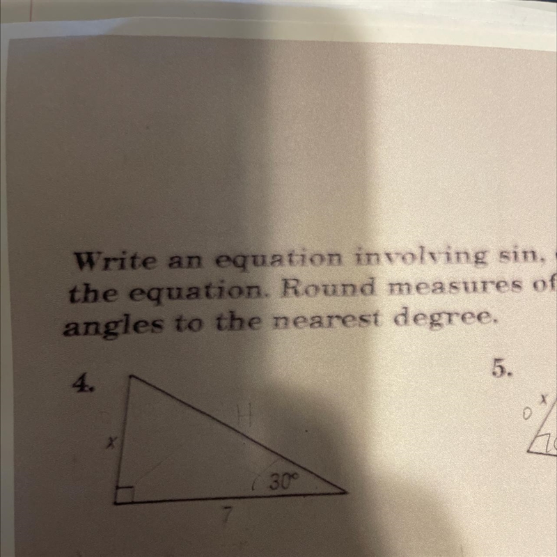 I need to find x but am lost which equation I should use-example-1