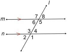 Given that angle 1 is 108o what is the measure of angle 7? 18 72 108 180-example-1