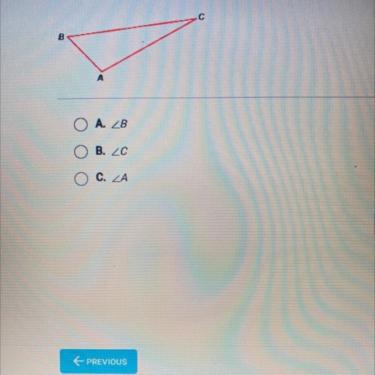 Look at photo for problem Question: What angle is included by AB and AC-example-1