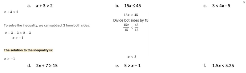 Solve and graph the solutions to the inequalities below using any of the method from-example-1