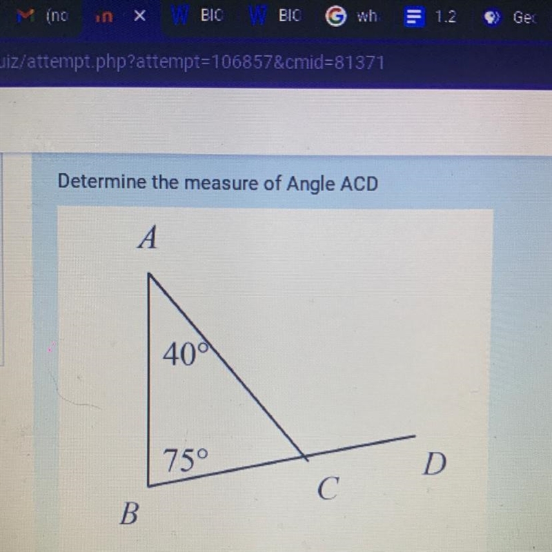 Determine the measure of angle ACD-example-1