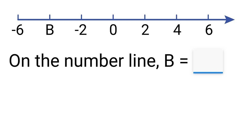 On the number line, B (If u don’t get it there is a picture if u click-example-1