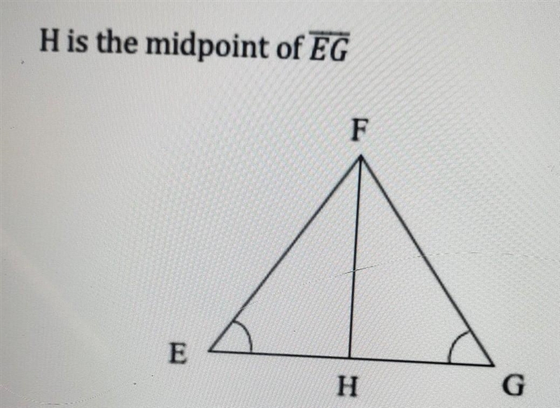 What congruence rule does the triangle follow? Please write the congruence statement-example-1