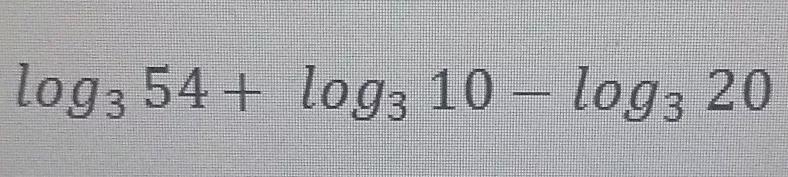 Write the expression as a single logarithm, and simplify the result, if possible.-example-1