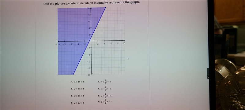 Could you please check my answer? Use the picture to determine which inequality represents-example-1