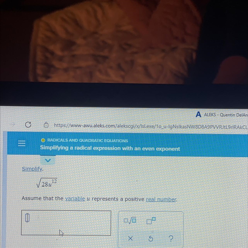 Assume that the variable U represents a positive real number-example-1