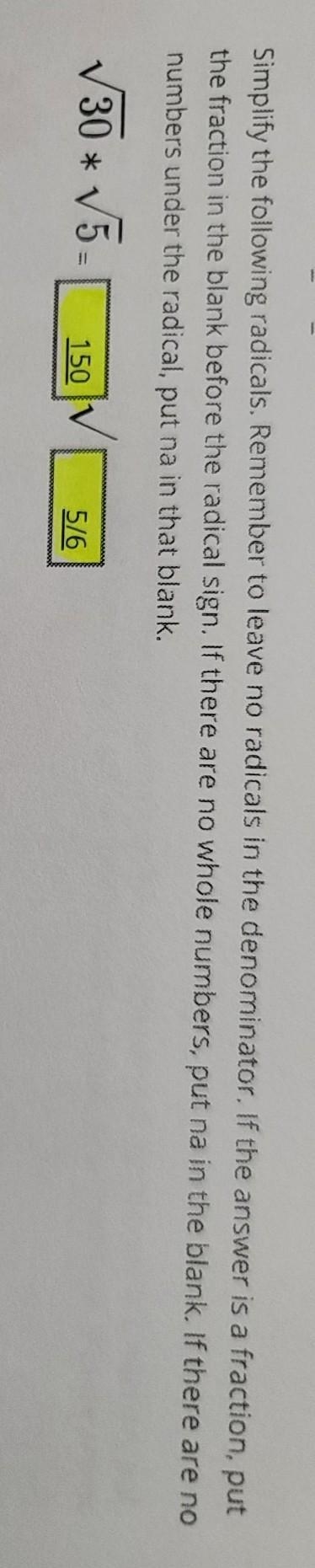 Please help me solve. The answer I have is in yellow. They are wrong.-example-1