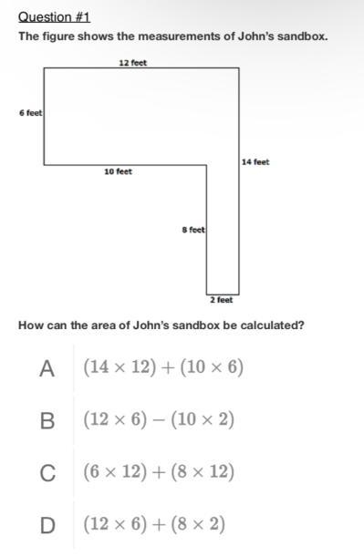 The figure below shows the layout of James's bedroom and the adjoining patio.-example-1