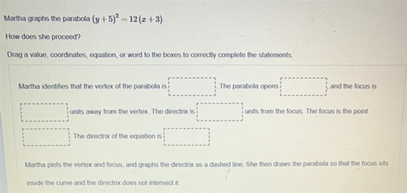 I will add an additional picture with the answer options for the blank spaces-example-1