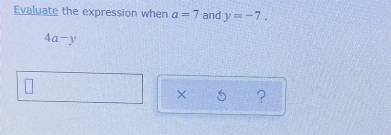 Evaluating a linear expression: integer multiplication with addition or subtraction-example-1