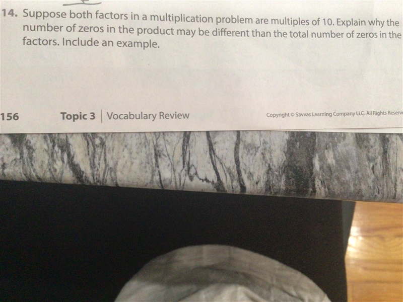 Suppose both factors in a multiplication problem are multiples of 10.Explain why the-example-1