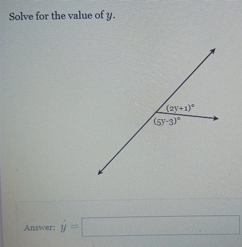 The value of y or how do I solve it-example-1