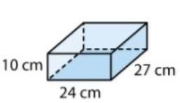 Suppose the length and width of the box double. Does the surface area S double? Complete-example-1