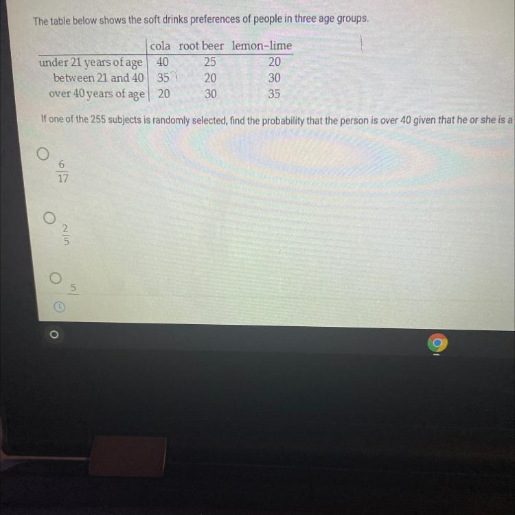 Find the indicated probability. Express your answer as a simplified fraction unless-example-1