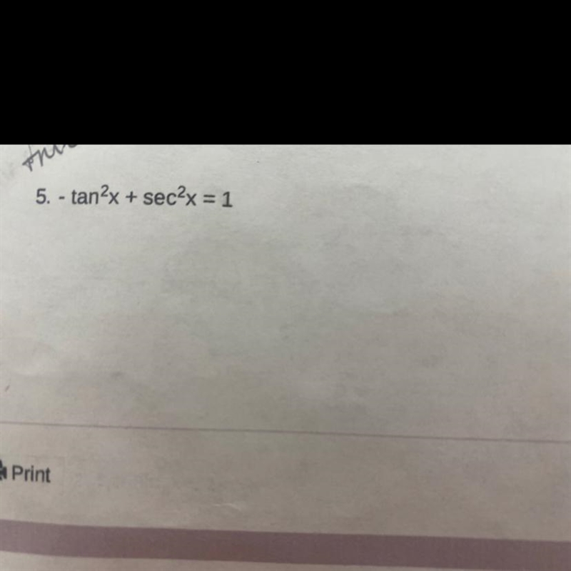 Verify trigonometric equation by substituting identifies to match the right hand side-example-1