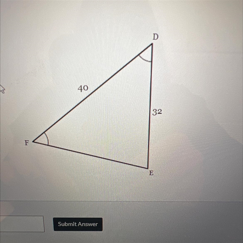 Find the measure of EF-example-1