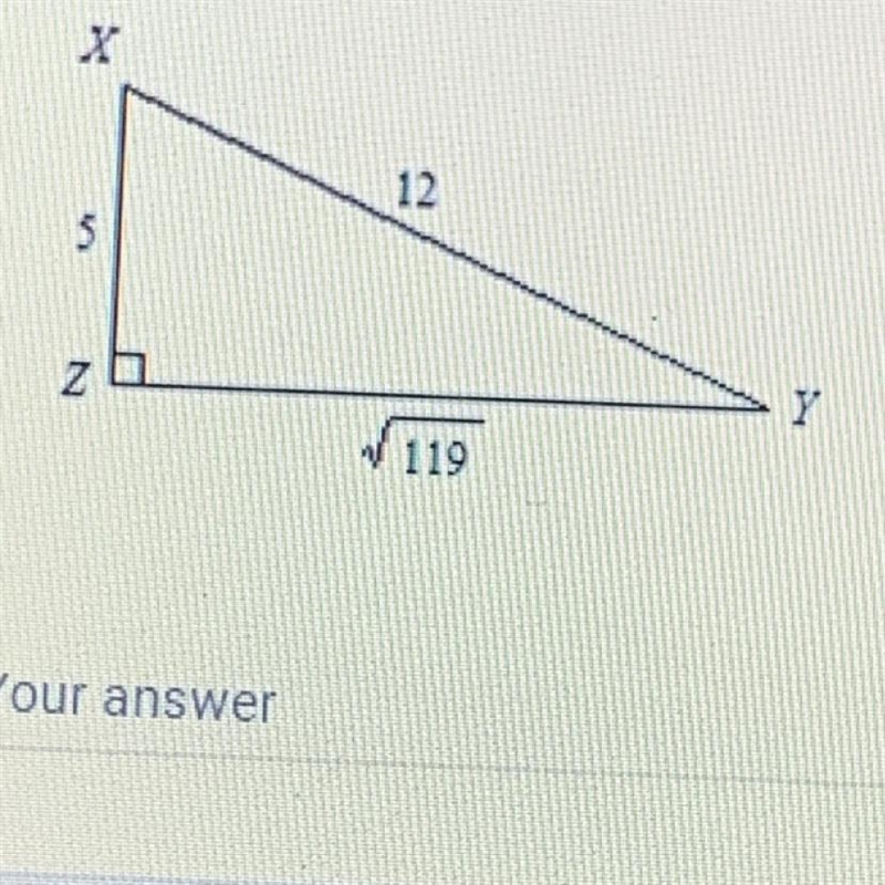 2 points 15. Write the ratios for sin X and cos X. You can indicate v by writing &quot-example-1