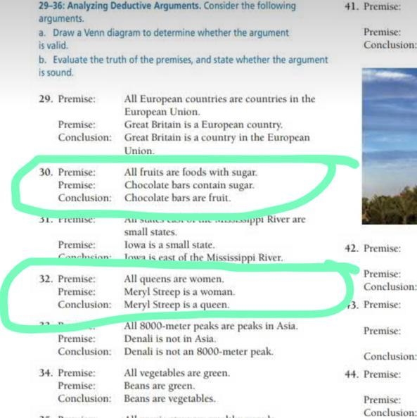 urgently need help with question 30, it’s Venn diagram, is it valid or not valid &amp-example-1