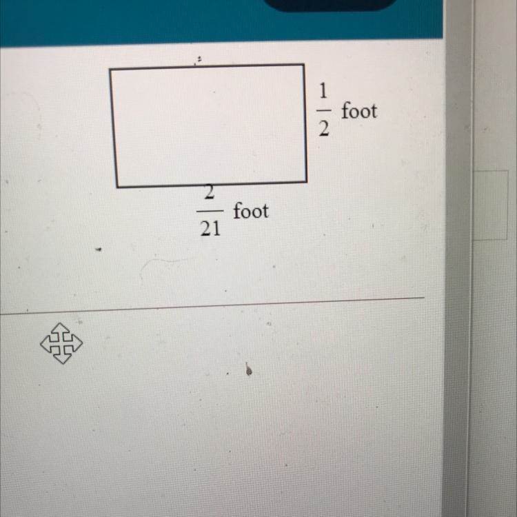 Find the area of the rectangle. Recall that area = length width. The area of the rectangle-example-1