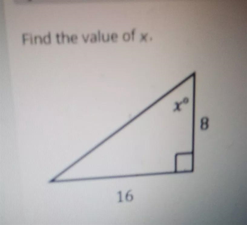 Can someone please help me find the value of X?-example-1