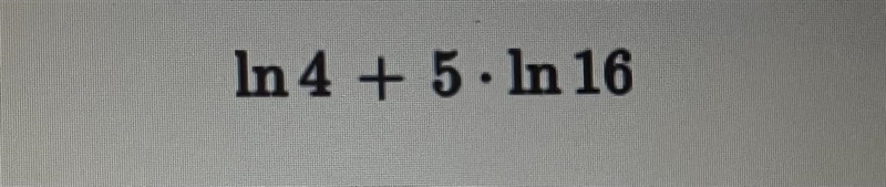 How do i use the properties of logarithms to condense the expression-example-1