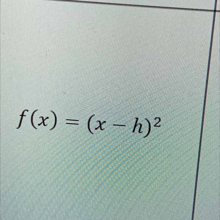 What is the transformation of f(x) = x^2 When the constant is positive When the constant-example-1