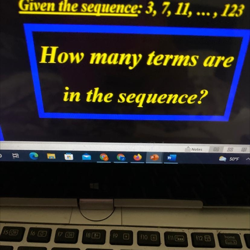 How many terms are in the sequence? Please show all work-example-1