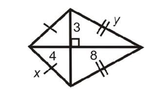 Determine the value of y. Use the Pythagorean Theorem and round answer to the nearest-example-1