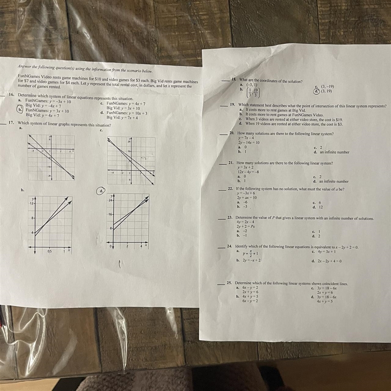 Need help with questions 19 and 20 please-example-1