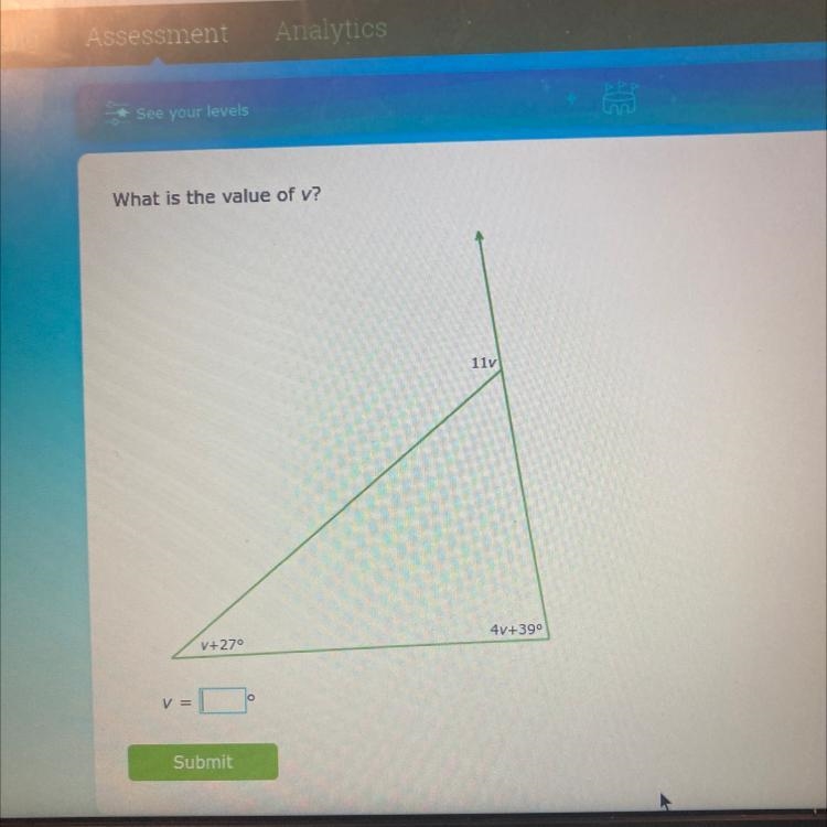 What is the value of v?-example-1