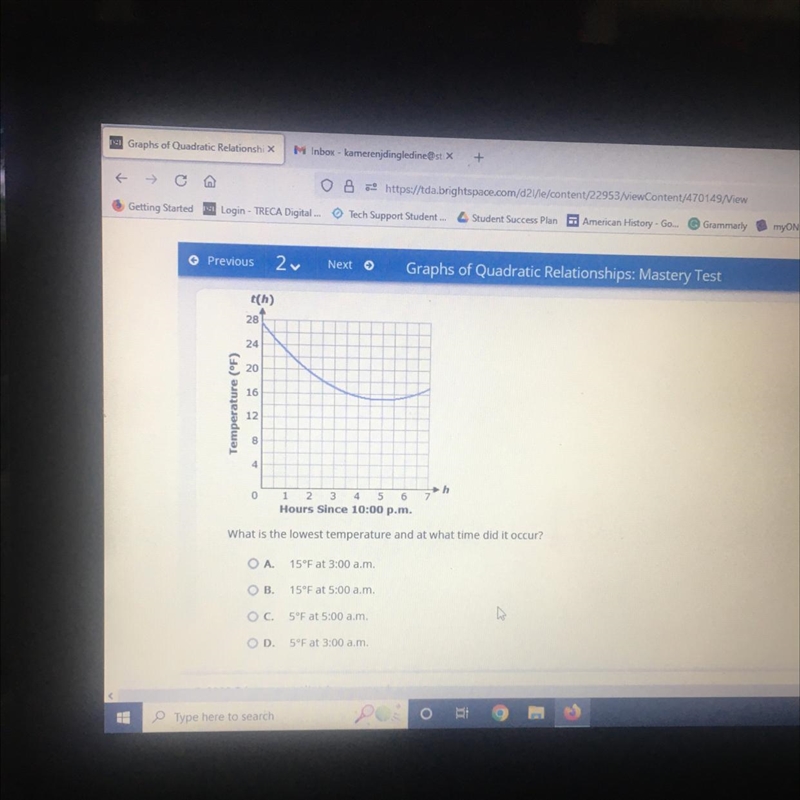 Kayla set up an outdoor digital thermometer to record the temperature overnight as-example-1