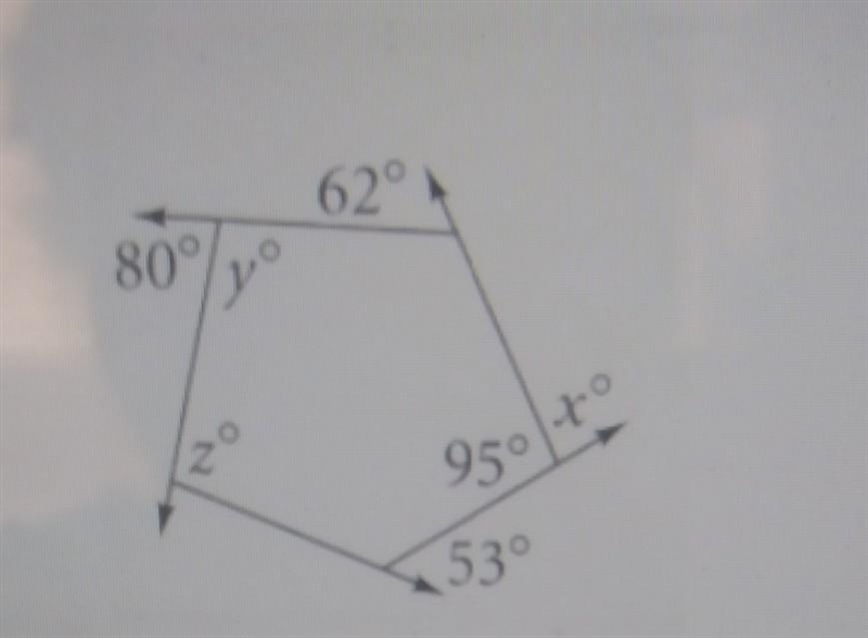 Stop for X Y and Z show all work you must also write sentences to help explain your-example-1