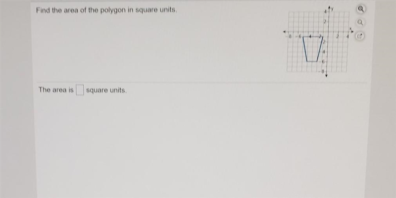 Find the area of the polygon in square units. 2 8 6 12 4 6 8 The area is square units-example-1