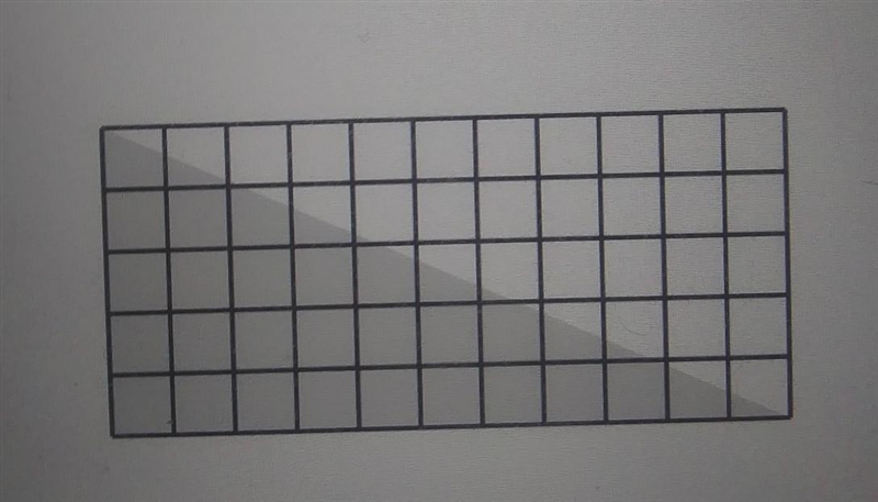 The grid you see below is in the shape of a reactangle. What is the area, in square-example-1