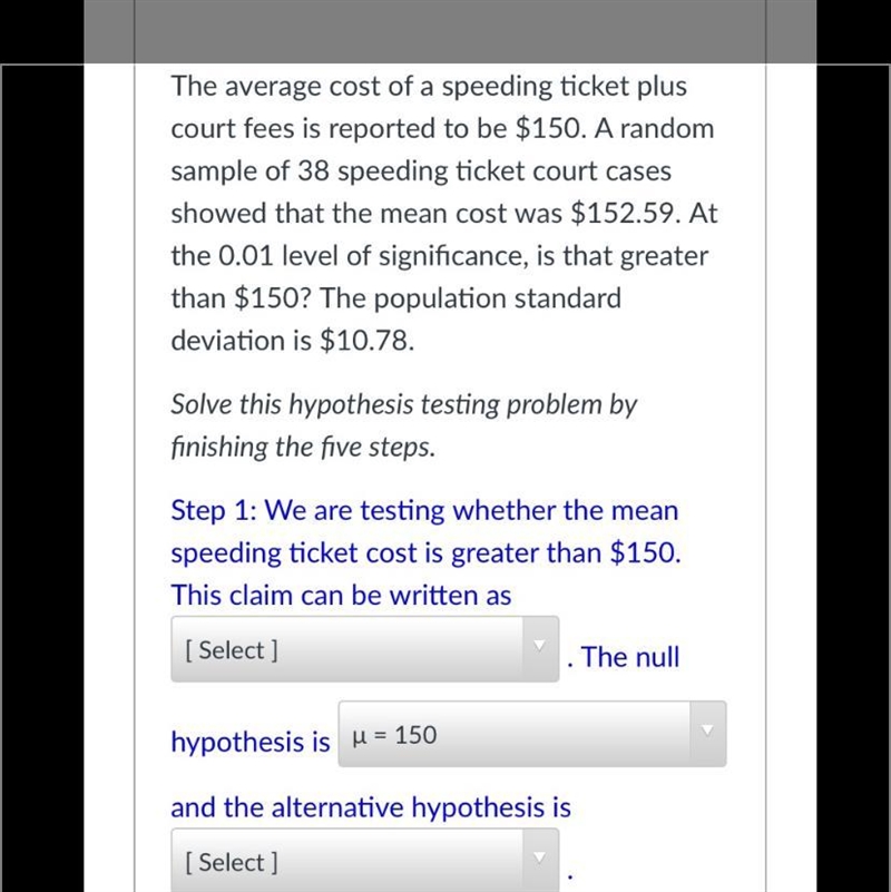 The average cost of a speeding ticket plus court fees is reported to be $150. A random-example-1