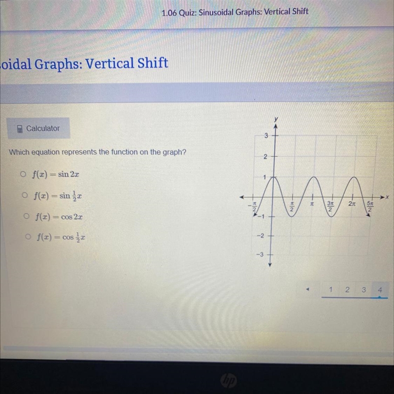 Which equation represents the function on the graph?-example-1