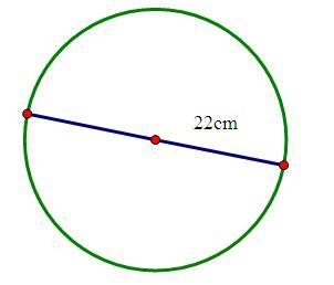 Find the circumference of the circle below. Use 3.14 for πA) 379.94 cmB) 138.16 cmC-example-1