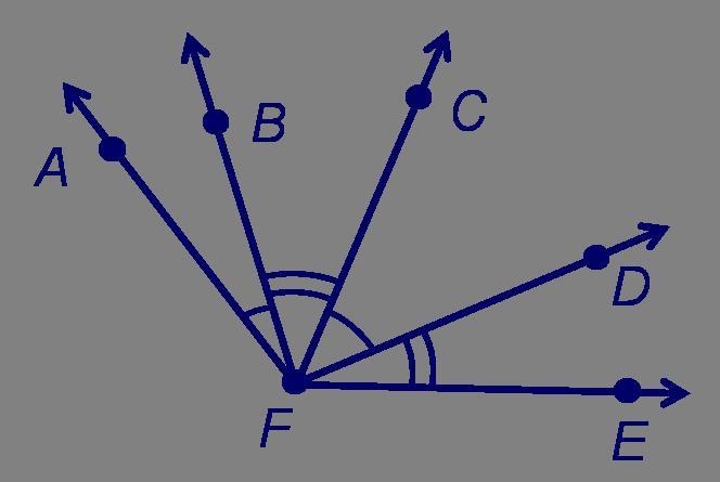 m∠AFD=90°. m∠AFB=31°. Find m∠DFE.Point C is in the interior of angle AFE. Point B-example-1