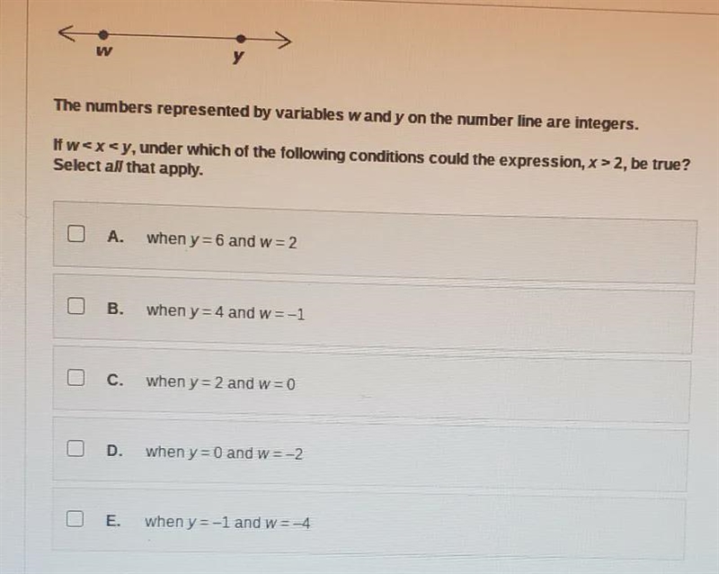 The numbers are present by various WNY on the number line are integers.-example-1