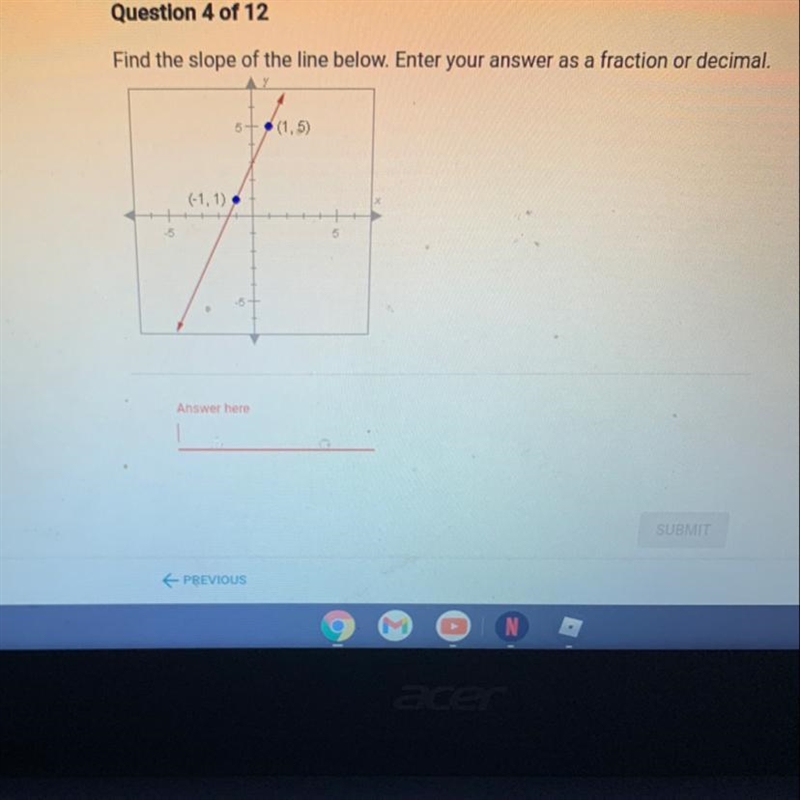 HELP ME PLEASE IM ALMOST DONE WITH APEX PLEASE HELP MEEEE. :(Find the slope of the-example-1