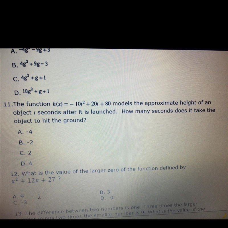 I understand it but then I don’t I think you you do y=mx + b could I get some help-example-1