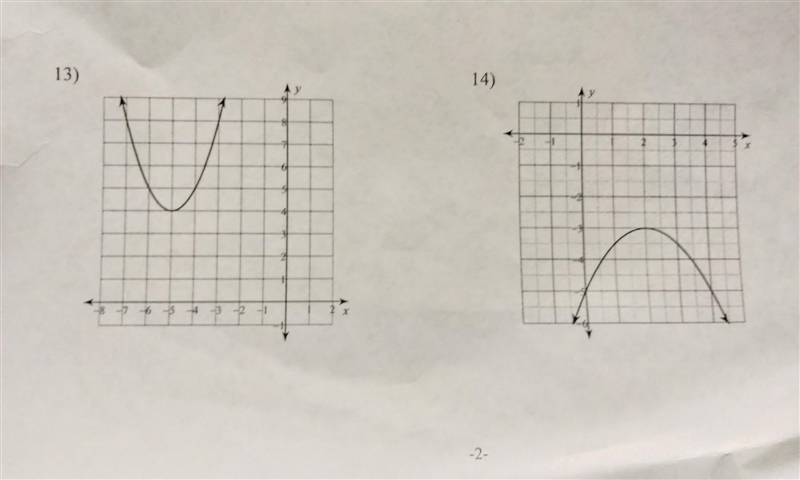 NO LINKS!! PART 3. Please help me with these graphs​-example-1