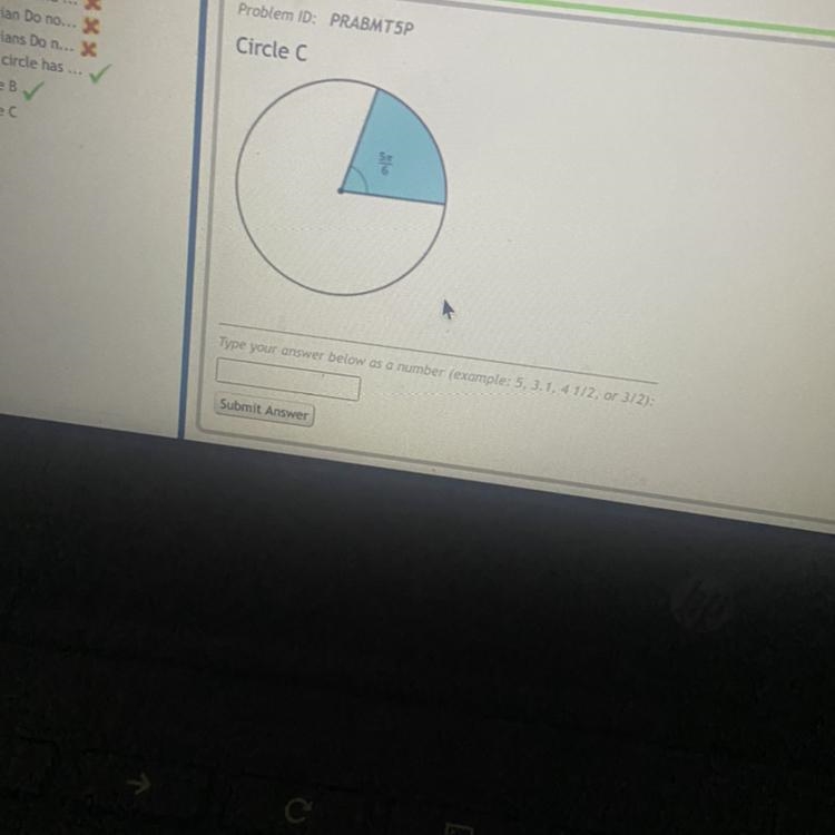 How would I find the fraction of the circle is each sector? Need explanation-example-1