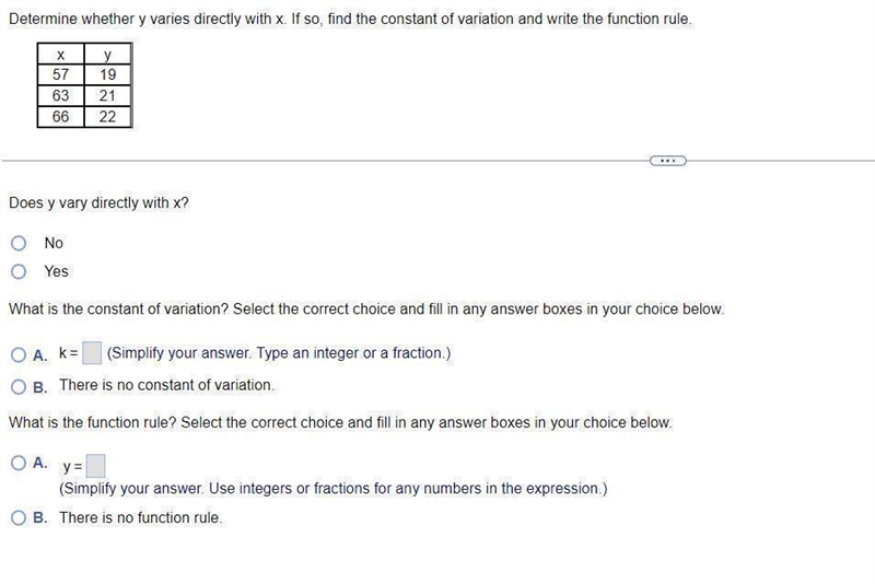 What is the function rule? Select the correct choice and fill in any answer boxes-example-1