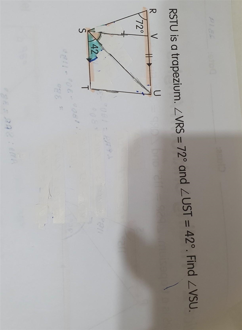 HELP HELP HELP THIS IS A TRAPEZIUM! PLEASE DONT USE FANCY WORDS AND STUFF I JUST NEED-example-1