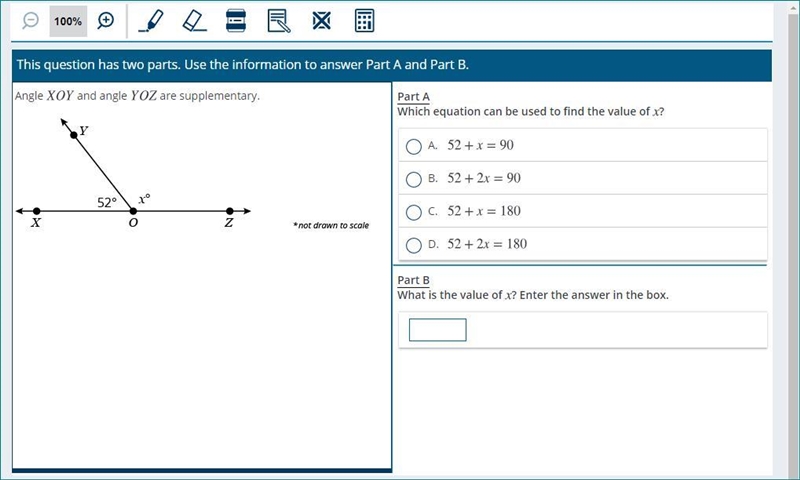 I NEED HELP :Angle X O Y and angle Y O Z are supplementary.-example-1