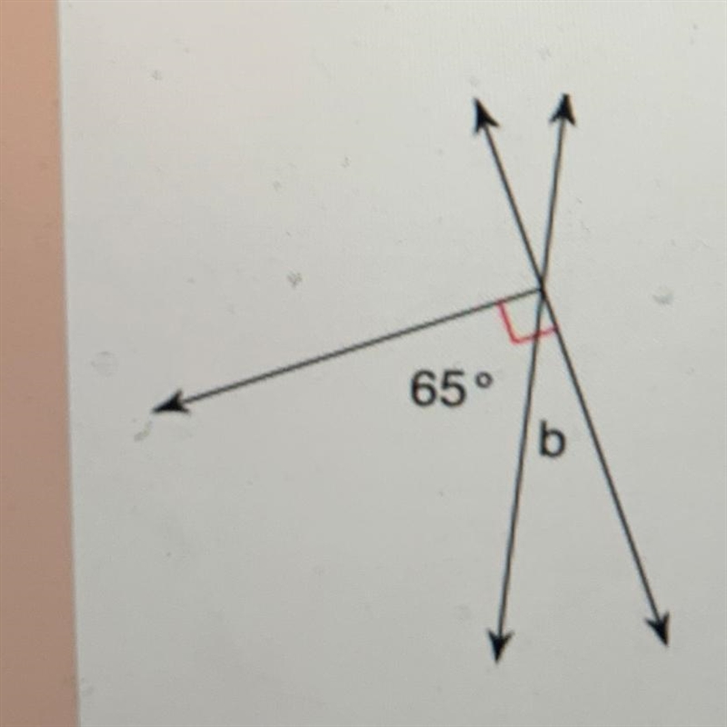 Use angle relationships (complementary, supplementary, vertical, oradjacent) to find-example-1